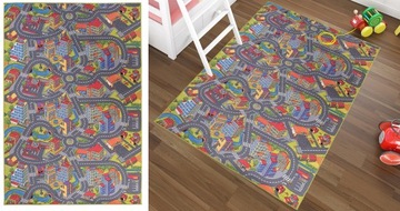 КОВЕР ДЕТСКИЙ 200х200 PINK FARM TOWN