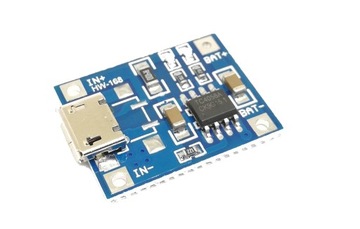 Moduł ładowania akumulatora Li-Ion micro USB