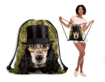 WOREK PLECAK ZWIERZĘTA B 78 PIES RETRO TRWAŁY PL