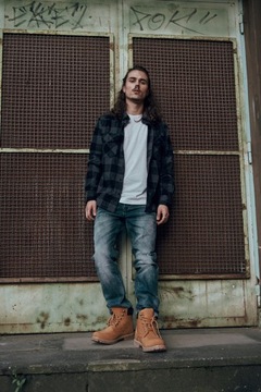 Koszula Brandit Checkshirt black/grey L