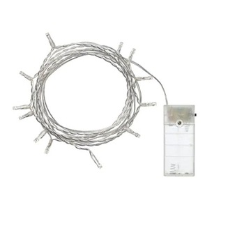 IKEA łańcuch świetlny LEDFYR 12 diod LED