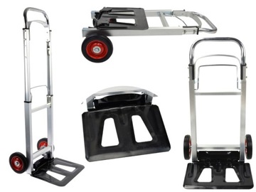 СКЛАДНАЯ ТЕЛЕЖКА ДЛЯ ТРАНСПОРТИРОВКИ СКЛАДСКОГО АЛЮМИНИЯ 90 КГ