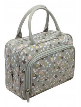 Kosmetyczka damska kuferek organizer torebka REED seria HEXAGON