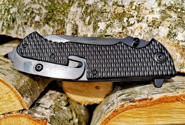 Nóż Turystyczny Myśliwski 22 cm składany scyzoryk