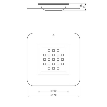 Набор WIPER Premium Sirocco Point Drain 10 см