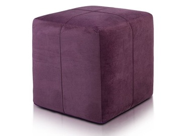40x40 Бордовый МОЛОДЕЖНЫЙ ПУФЛ ZYDEL PLUS