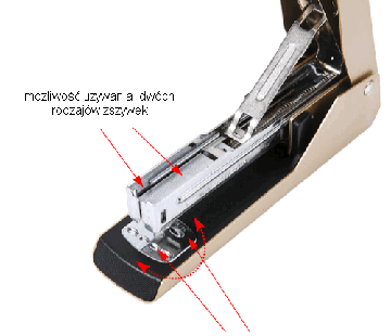 DUO STAPLER 2 в 1 - для двух размеров скоб