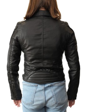 КУРТКА ЖЕНСКАЯ МОТОКОЖАНАЯ, размер L