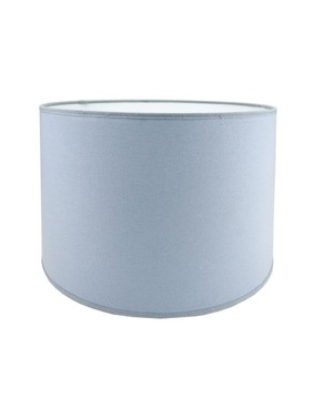 Klosz Abażur Owal PCV Szary 14x14x15 cm