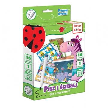 ОБРАЗОВАТЕЛЬНАЯ ИГРА ЗАПИСЬ И СТИРАЙТЕ УРОВЕНЬ 2 ROTER KAFER