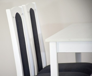 stół max z 4 krzesłami, stoły i krzesła, krzesła