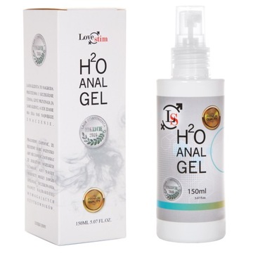 H2O ANAL GEL 150ml WYRÓŻNIONY WODNY ŻEL ANALNY