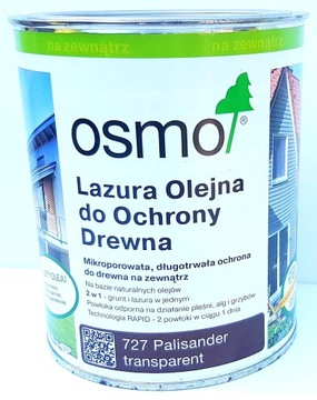 Osmo 727 Lazura Olejna 2,5l Palisander