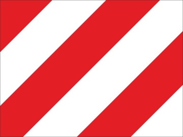 TABLICA ostrzegawcza TIR ładunki ponadgabarytowe L