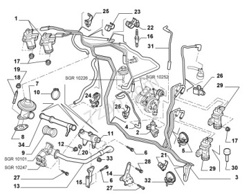 ФИЛЬТР ЭЛЕКТРОКЛАПАНА FIAT ULYSSE LANCIA PHEDRA 01-