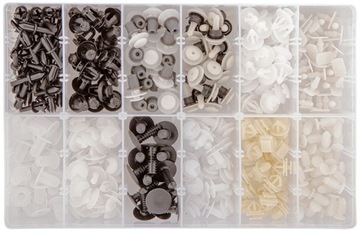 KOMPLET SPINEK SAMOCHODOWYCH PEUGEOT 345szt NEO