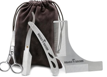 Шаблон ножниц для бритвы BEARD KIT