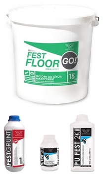 Mikrocement Festfloor GO do wnętrza na 10 m2