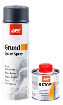 R-STOP 100 ML+GRUNT PODKŁAD EPOKSYDOWY 500 ML APP