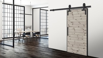System przesuwny LOFT idun door rustical retro PL