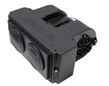 Nagrzewnica wodna uniwersalna 12V 4.3kW Uchylne klapki Kamper Kemping Bus