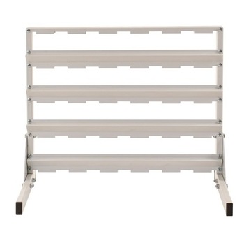 Полка с контейнерами для мастерских кювет, вместимость 24 шт.