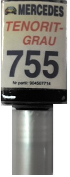 MERCEDES 755 TENORITGRAU LAKIER SAMOCHODOWY ZAPRAWKA DO RYS 10 ML ARASYSTEM