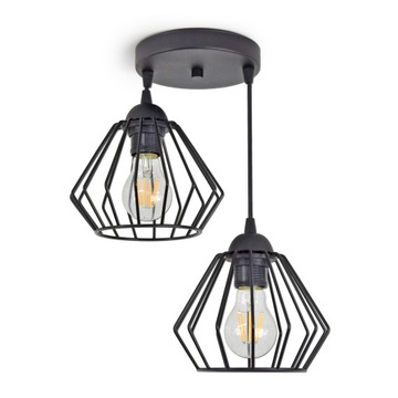 LAMPA WISZĄCA SUFITOWA ŻYRANDOL BRYLANT LED 724-E2