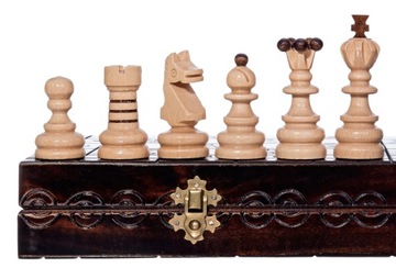 Шахматы Pearl, большие, коричневые