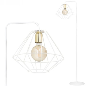 STOJĄCA LAMPA PODŁOGOWA DRUCIAK LOFT ALTEO EDISON