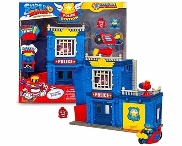 SuperZings POSTERUNEK POLICJI + 2 FIGURKI + POJAZD