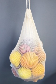 Сумки для покупок из эко-сетки Zero Waste - 6 шт.