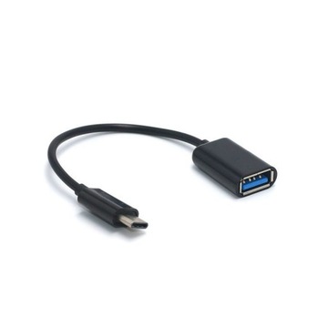Переходник USB 2.0 OTG типа C «папа» на USB «мама»