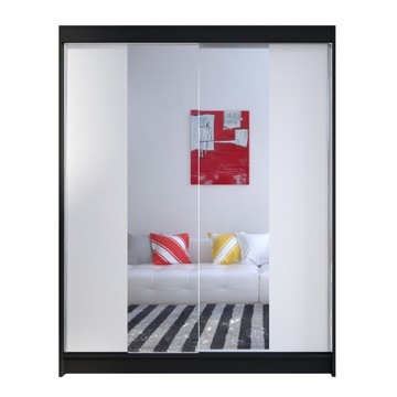 SZAFA PRZESUWNA CAMINO II 150cm + lustro GARDEROBA