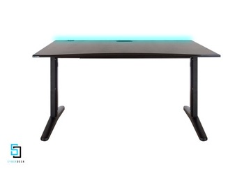 Игровой стол со светодиодной подсветкой и USB, для геймеров, PRO ELITE