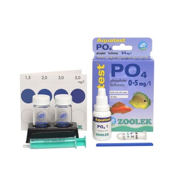 ZOOLEK AQUA TEST PO4 TEST NA FOSFORANY W AKWARIUM