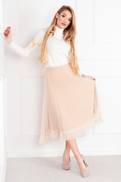 ЖЕНСКАЯ ЮБКА ДЛИННАЯ ЖЕНСТВЕННАЯ ЛЕТНЯЯ ЭЛЕГАНТНАЯ ЮБКА ИЗ ТЮЛЯ ЦВЕТА 1995 ГОДА