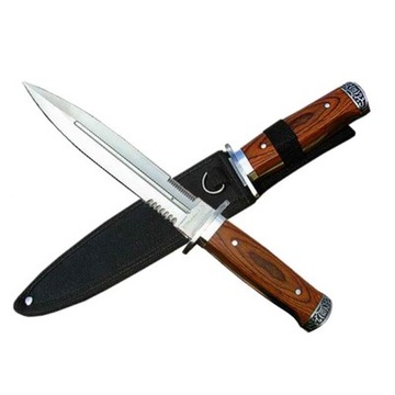 Nóż TAKTYCZNY Bagnet Dagger Sztylet 3Cr13Wov ND16