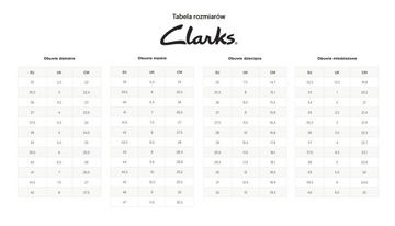 CLARKS Czółenka da Kaylin Cara 2 granatowe skórzane lakierowane 41,5