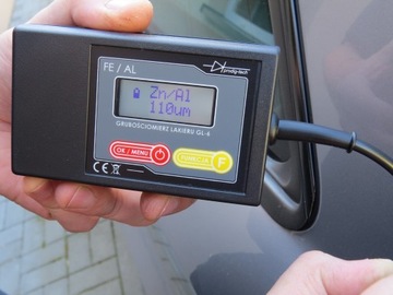 GL-6HS толщиномер стальной/алюминиевой краски