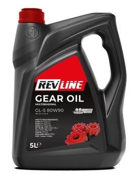 Revline GL-5 80W90 olej przekładniowy op.5L