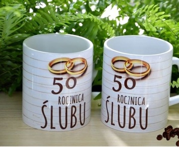 Подарок на 10, 25, 50 годовщину свадьбы Полотенца ЭКО кружки