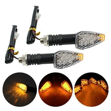 UNIWERSALNE KIERUNKOWSKAZY LED 2 SZTUKI 12 LED