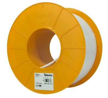 Кабель Televes T100 Full CU HD 1,13 МЕДЬ 1 м 2141