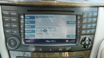 POLSKIE MENU MERCEDES CLS W219 W211 NAWIGACJA MAPA