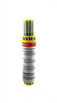 Wkłady do ołówka LYRA EXPERT DRY 12SZTUK GRAFITOWE