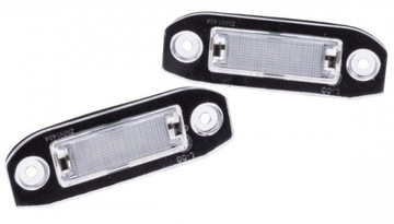 LED LAMPY TABULKY 2X PODSVÍCENÍ VOLVO XC90 XC70 V70 C30 S40 V50 S60 S80