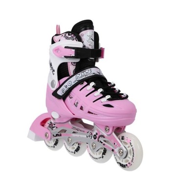 ЖЕНСКИЕ 39-42 регулируемые роликовые коньки ABEC7 ИНЛАЙН КОНЬКИ