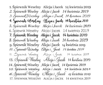 Свадебный песенник Свадебные песенники - для свадьбы А5 20 шт.