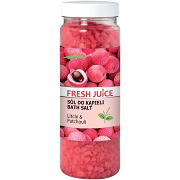 Fresh Juice Litchi & Patchouli 700g Sól do kąpieli